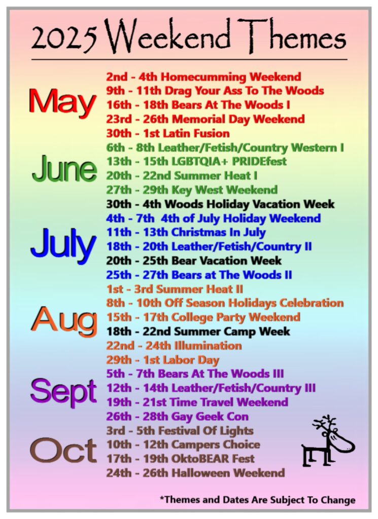 Promo Card 2025 2025 Theme schedule graphic